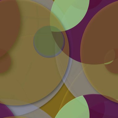 Daire saydam arka plan - eğilim seamless modeli.