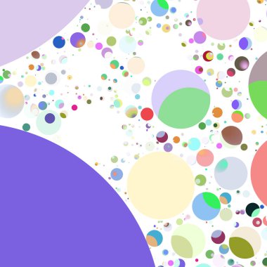 Daire saydam arka plan - eğilim seamless modeli.