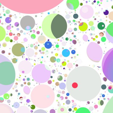 Daire saydam arka plan - eğilim seamless modeli.