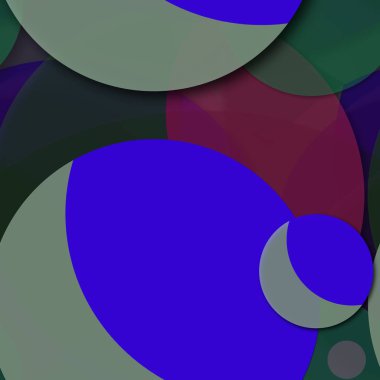 Daire saydam arka plan - eğilim seamless modeli.