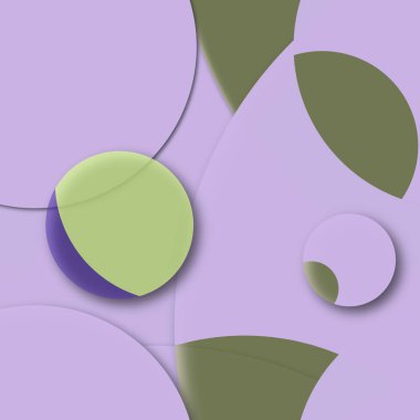 Daire saydam arka plan - eğilim seamless modeli.