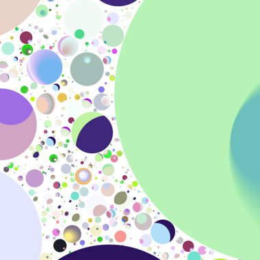 Daire saydam arka plan - eğilim seamless modeli.