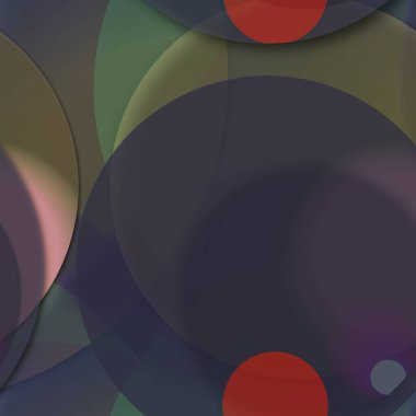 Daire saydam arka plan - eğilim seamless modeli.