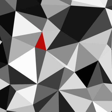 Üçgen poligonal arka plan - eğilim desen.