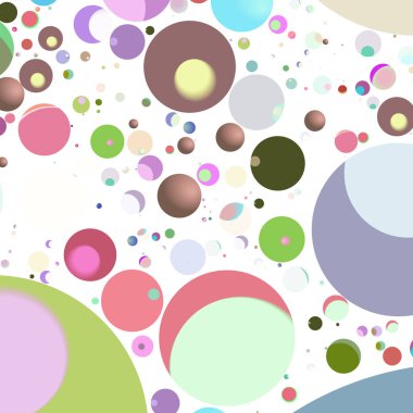 Daire saydam arka plan - eğilim seamless modeli.