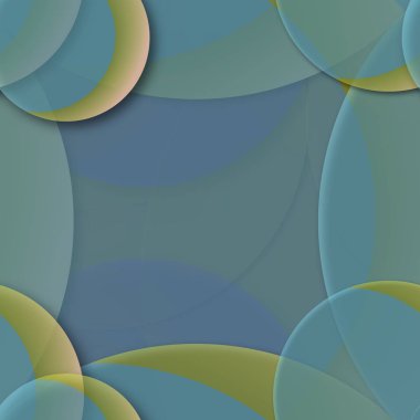 Daire saydam arka plan - eğilim seamless modeli.