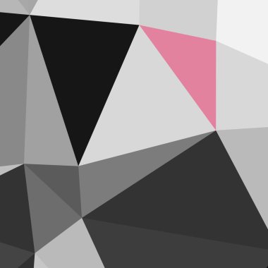 Üçgen poligonal arka plan - eğilim desen.