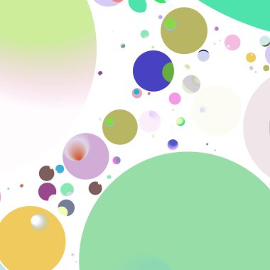 Daire saydam arka plan - eğilim seamless modeli.