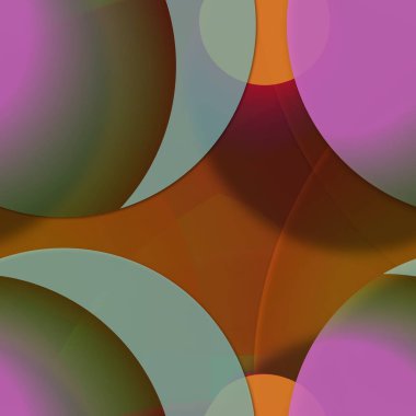 Daire saydam arka plan - eğilim seamless modeli.