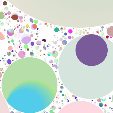 Daire saydam arka plan - eğilim seamless modeli.