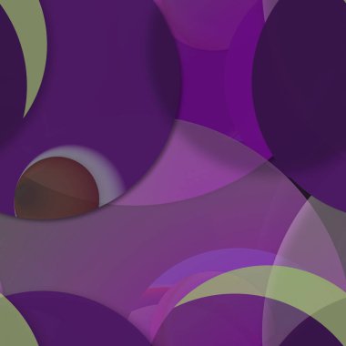 Daire saydam arka plan - eğilim seamless modeli.