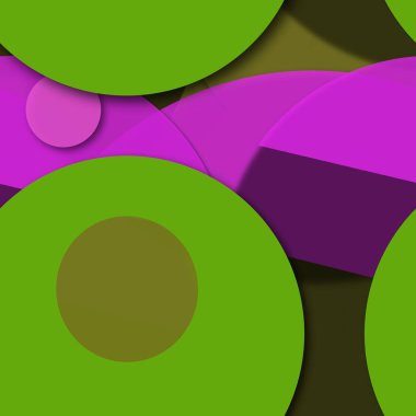 Daire saydam arka plan - eğilim seamless modeli.