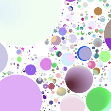 Daire saydam arka plan - eğilim seamless modeli.