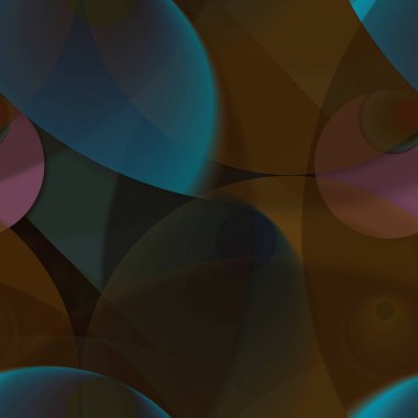 Daire saydam arka plan - eğilim seamless modeli.