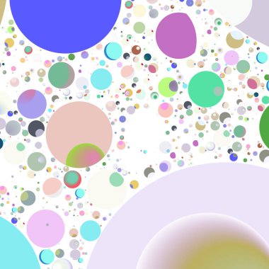 Daire saydam arka plan - eğilim seamless modeli.