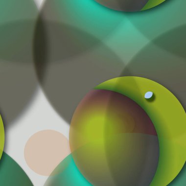 Daire saydam arka plan - eğilim seamless modeli.