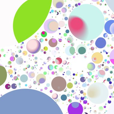 Daire saydam arka plan - eğilim seamless modeli.