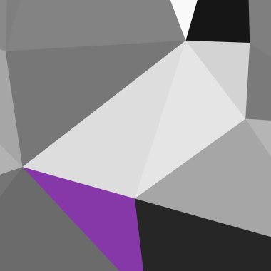 Üçgen poligonal arka plan - eğilim desen.