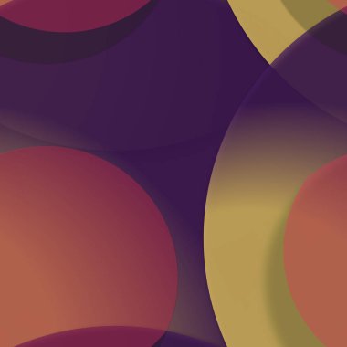 Daire saydam arka plan - eğilim seamless modeli.