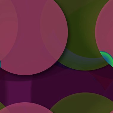 Daire saydam arka plan - eğilim seamless modeli.