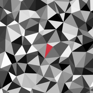 Üçgen poligonal arka plan - eğilim desen.