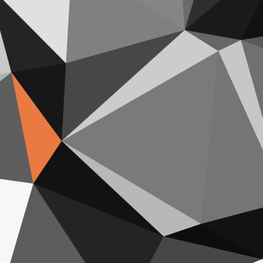 Üçgen poligonal arka plan - eğilim desen.