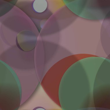 Daire saydam arka plan - eğilim seamless modeli.