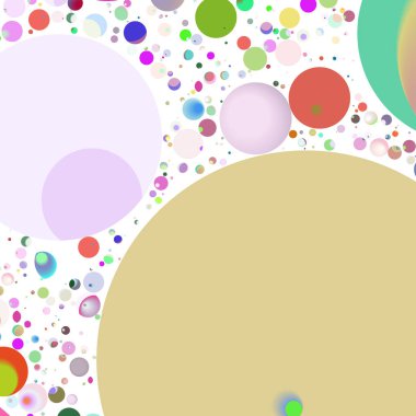 Daire saydam arka plan - eğilim seamless modeli.