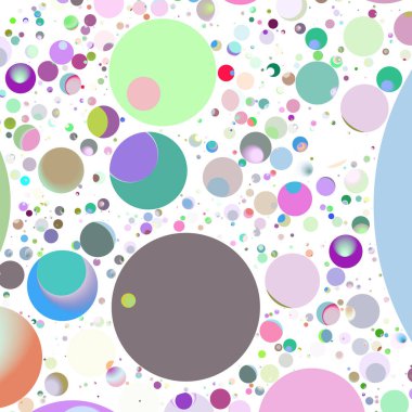 Daire saydam arka plan - eğilim seamless modeli.