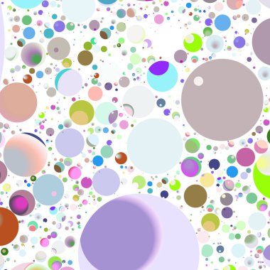 Daire saydam arka plan - eğilim seamless modeli.