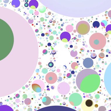 Daire saydam arka plan - eğilim seamless modeli.