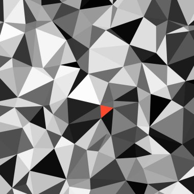 Üçgen poligonal arka plan - eğilim desen.