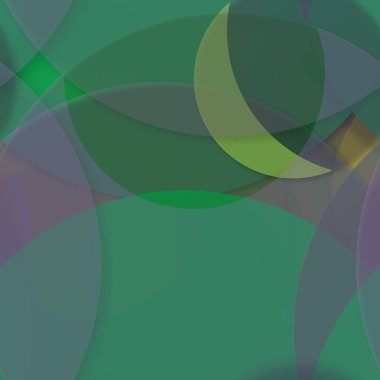 Daire saydam arka plan - eğilim seamless modeli.