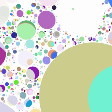 Daire saydam arka plan - eğilim seamless modeli.