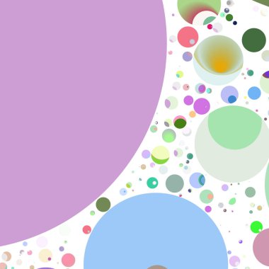 Daire saydam arka plan - eğilim seamless modeli.