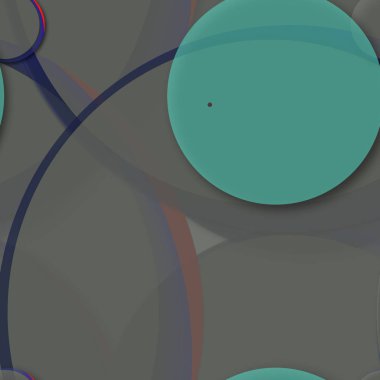 Daire saydam arka plan - eğilim seamless modeli.