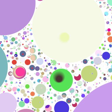 Daire saydam arka plan - eğilim seamless modeli.