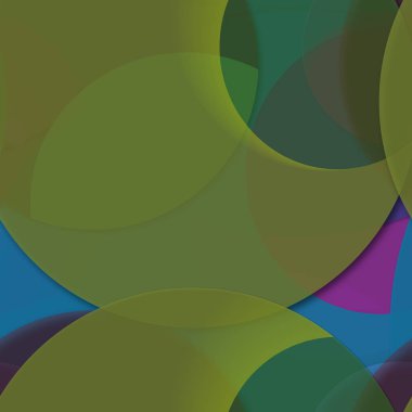 Daire saydam arka plan - eğilim seamless modeli.