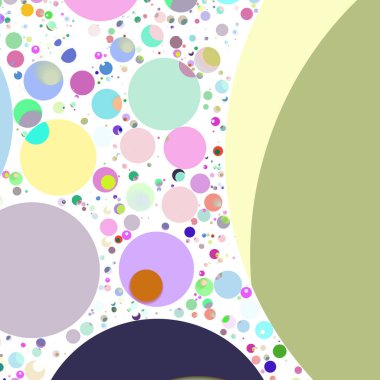 Daire saydam arka plan - eğilim seamless modeli.