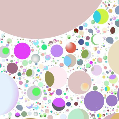 Daire saydam arka plan - eğilim seamless modeli.