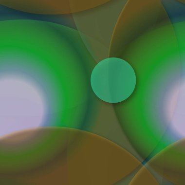 Daire saydam arka plan - eğilim seamless modeli.