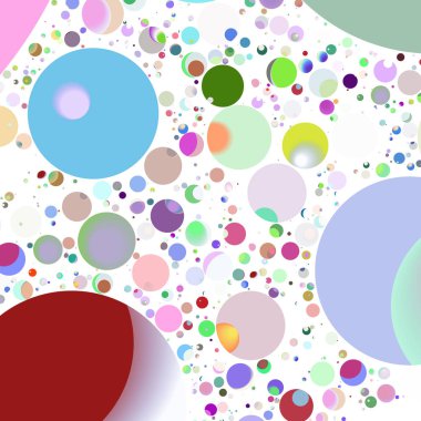 Daire saydam arka plan - eğilim seamless modeli.