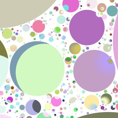 Daire saydam arka plan - eğilim seamless modeli.