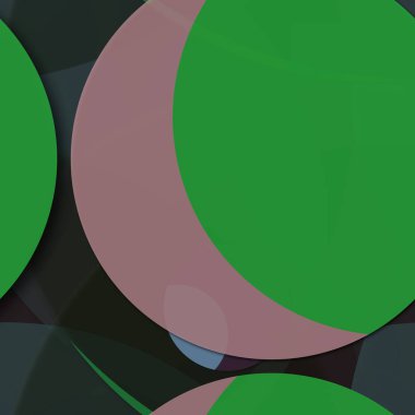 Daire saydam arka plan - eğilim seamless modeli.