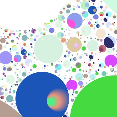 Daire saydam arka plan - eğilim seamless modeli.