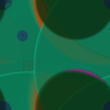 Daire saydam arka plan - eğilim seamless modeli.