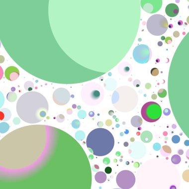 Daire saydam arka plan - eğilim seamless modeli.