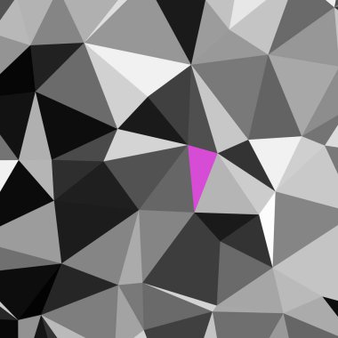 Üçgen poligonal arka plan - eğilim desen.