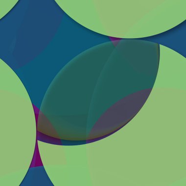 Daire saydam arka plan - eğilim seamless modeli.