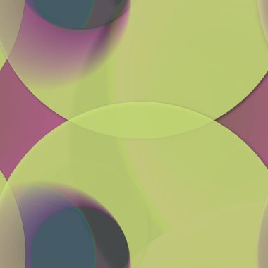 Daire saydam arka plan - eğilim seamless modeli.